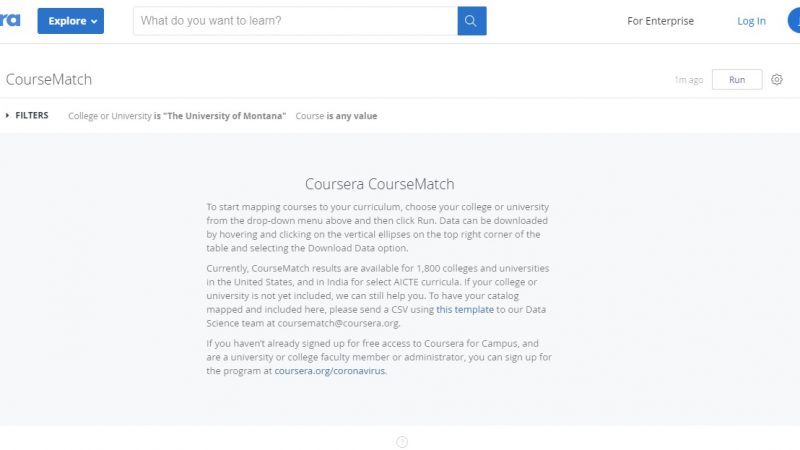 Coursera launches online tool CourseMatch - Global Education Times (GET News)