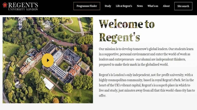 Galileo to acquire Regent's University London - Global Education Times (GET News)