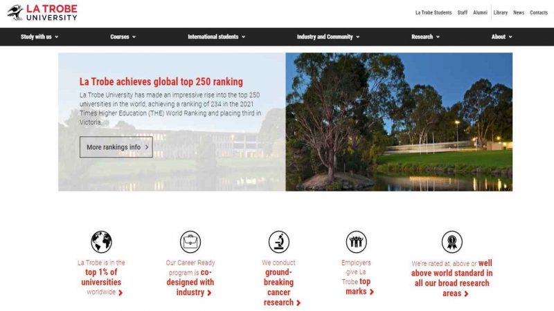 La Trobe partners with online provider Wiley Education Services - Global Education Times (GET News)
