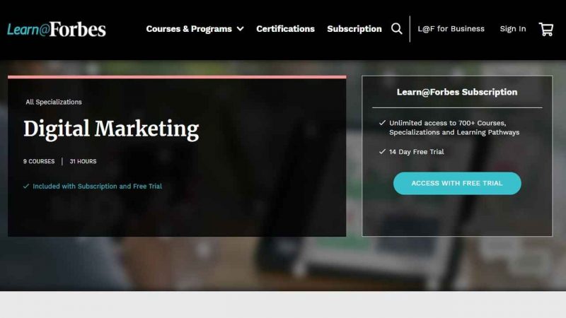 Learn@Forbes launches online digital marketing courses - Global Education Times (GET News)